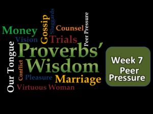 Proverbs Week 7
